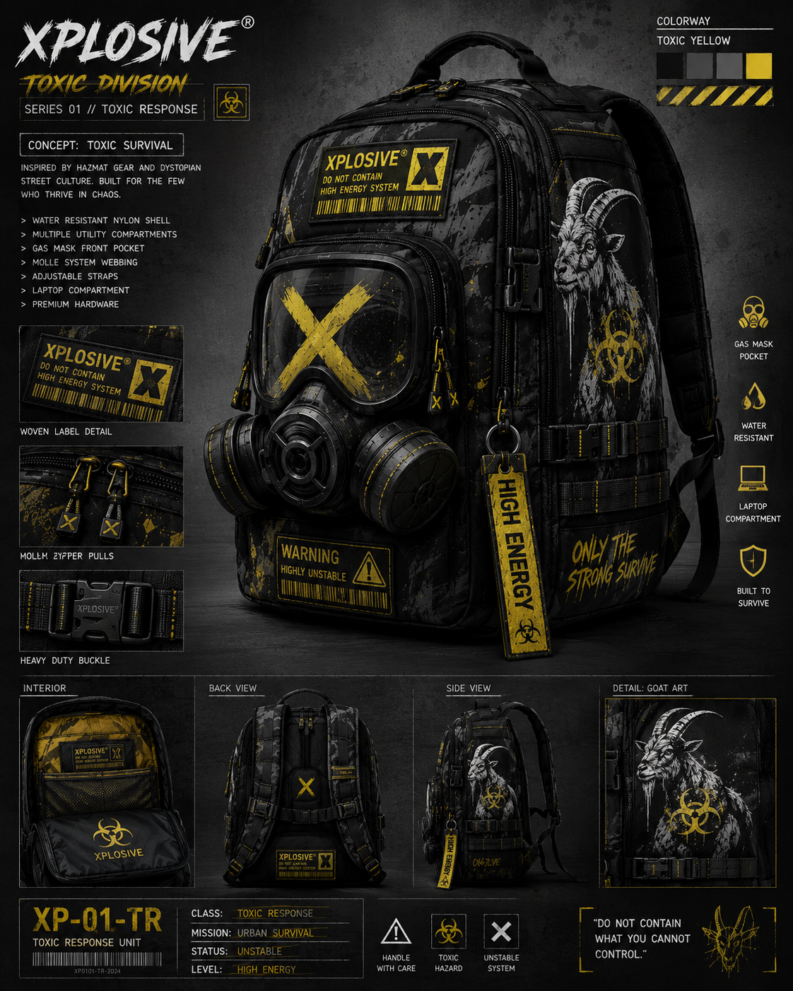 XPLOSIVE Brand Overview — Full Collection Lookbook